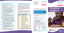 Phosphate Additives - Salford Royal NHS Foundation Trust