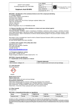 Sulphuric Acid 95-99%