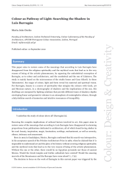 Colour as Pathway of Light - International Colour Association