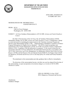 Air Force Instruction