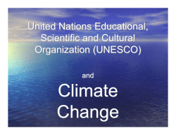 United Nations Educational, Scientific and Cultural Organization