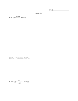 t1 sint t + sinx tanx x2 secx 1 tanx f(x)