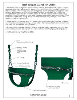 04-0010 Half Bucket Swing Instr