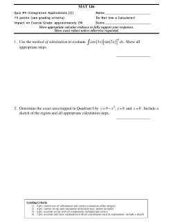 ( ) sin 3x !" #$ dx y = 9! x