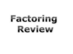 12 Identify the method to factor each polynomial.