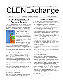 Staff Day Ideas - American Library Association