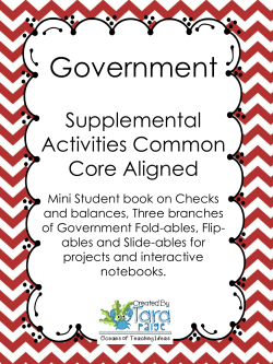 Government - Free Homeschool Lessons