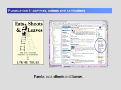 Panda: eats, shoots and leaves. Panda: eats shoots and leaves.
