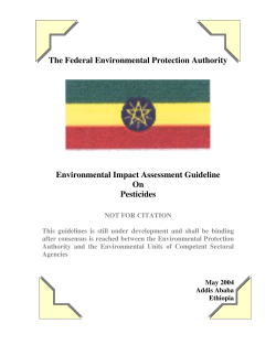 The Federal Environmental Protection Authority