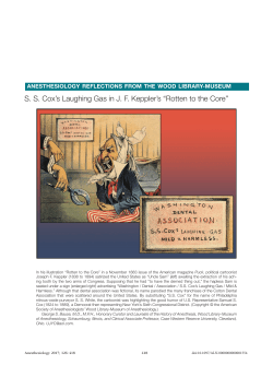 S. S. Cox`s Laughing Gas in J. F. Keppler`s &ldquo;Rotten to the Core&rdquo;