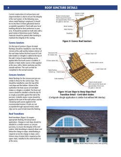 roof juncture details - Cedar Shake and Shingle Bureau
