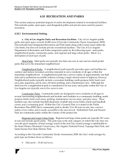 4.10 Recreation and Parks - Department of City Planning