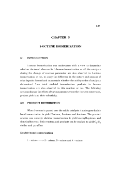 chapter 5 1-octene isomerization