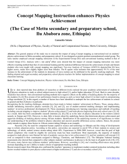 Concept Mapping Instruction enhances Physics Achievement