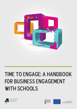 Time to Engage: A Handbook for Business Engagement with Schools