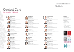 Contact Card