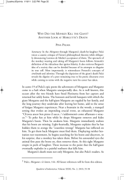 In canto 19 of Pulci`s epic poem the adventures of Morgante and