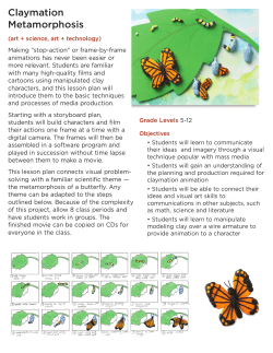 Claymation Metamorphosis - Blick Art Materials