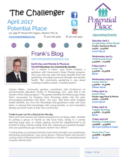 April 2017 - Potential Place