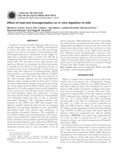 - Journal of Dairy Science