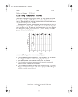 Exploring Reference Points