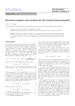 Accurate transport cross sections for the Lennard-Jones