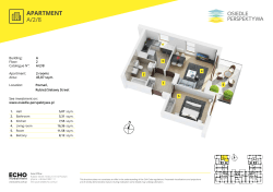a/2/8 apartment - Osiedle Perspektywa