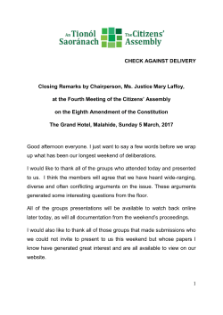 here - the Citizens` Assembly