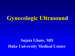 Gynecologic Ultrasound