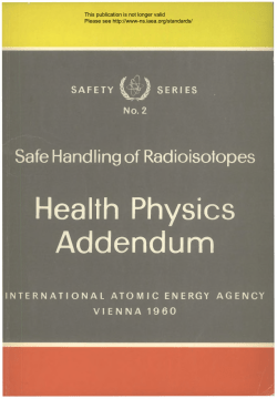 Safe Handling of Radioisotopes