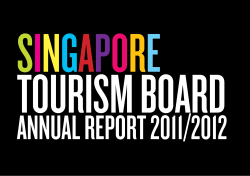SINGAPORE TOURISM BOARD ANNUAL REPORT 2011/2012