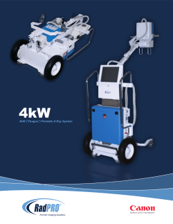 4kW (“Dragon”) Portable X-Ray System - Ray