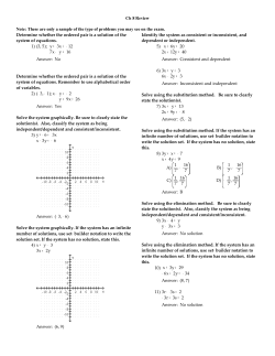 Ch 8 Exam Review