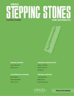 sample - ORIGO Education