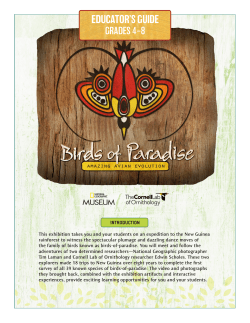 educator`s guide - National Geographic Society