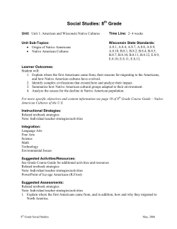 US History - School District of La Crosse