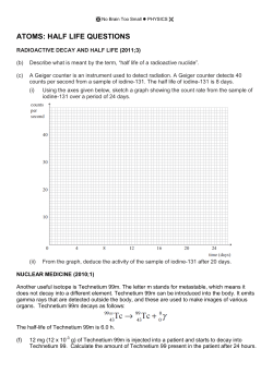 atoms: half life questions