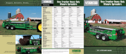 New Frontier Heavy-Duty Manure Spreaders