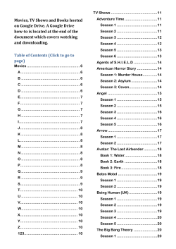 Movies, TV Shows and Books hosted on Google Drive. A Google