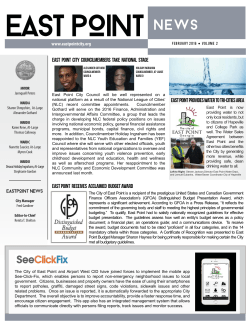 East Point City CouncilMembers Take National