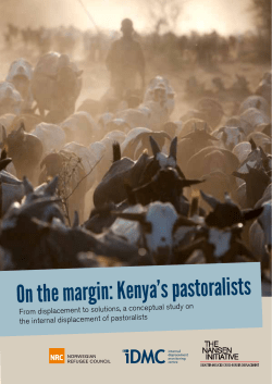 On the margin: Kenya`s pastoralists