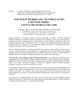 hurricane victims facing