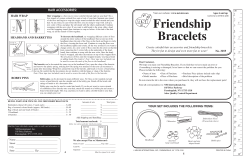 Friendship Bracelets