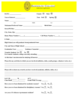 and complete an application