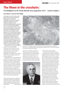 The Moon in the Crosshairs: CIA Intelligence on the Soviet Manned