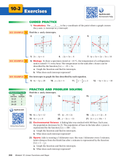 Exercises 10-2