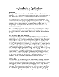 New Chaplain Book - Mass. Corps of Fire Chaplains