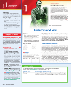 Dictators and War