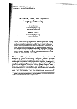 Convention, Form, and Figurative Language Processing