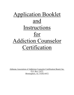 Alabama Association of Addiction Counselor